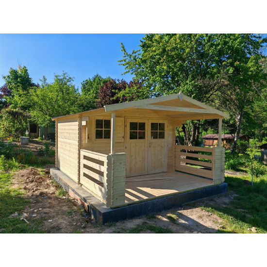 Drvena vrtna kućica AGAVA