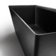 Samostojeća kada Black Stone s abrazivnim premazom