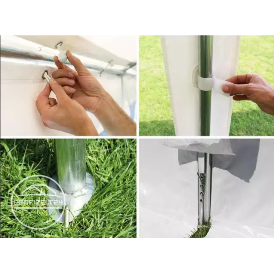 Šator za događaje 6x10 PVC cerada 700g