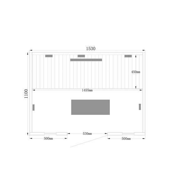 IR sauna Redsun L Deluxe