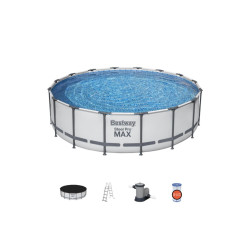 Montažni bazen Steel Pro MAX™ 488 x 122 cm sa pumpom s kartonskim filterom Montažni bazen Steel Pro MAX™ 488 x 122 cm sa pumpom s kartonskim filterom