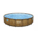 Bazen Power Steel™ Swim Vista 549 x 122 cm s uzorkom drveta sa pumpom s kartonskim filterom Bazen Power Steel™ Swim Vista 549 x 122 cm s uzorkom drveta sa pumpom s kartonskim filterom