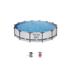 Bazen Steel Pro MAX 427 x 84 cm sa pumpom s kartonskim filterom Bazen Steel Pro MAX 427 x 84 cm sa pumpom s kartonskim filterom