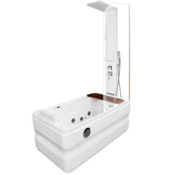 Hidromasažna kada Ara s paravanom Hidromasažna kada Ara s paravanom