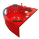 Hidromasažna kada Turbo Red Flame