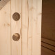Tradicionalna vanjska sauna LAHTI - M