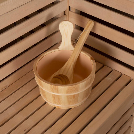 Tradicionalna sauna Skyline XL BIG umjetni kameni zid