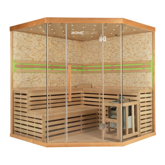 Tradicionalna sauna Skyline XL BIG umjetni kameni zid
