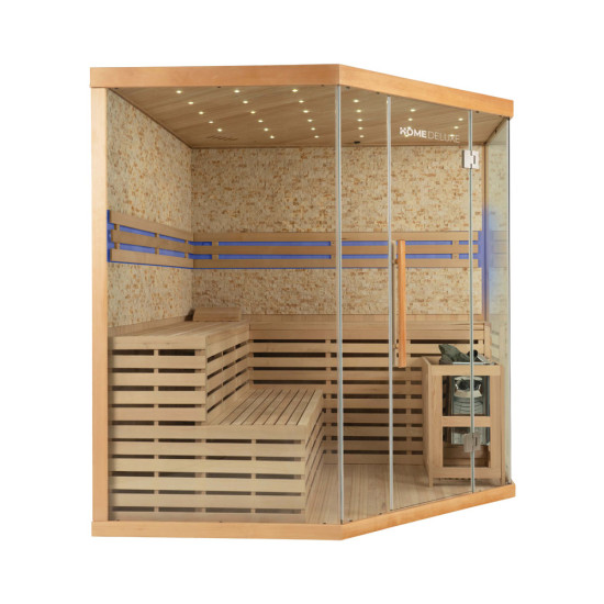 Tradicionalna sauna Skyline XL BIG umjetni kameni zid