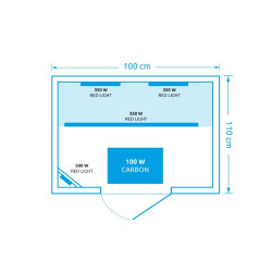 IR sauna Elegant M IR sauna Elegant M