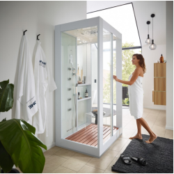 Parni tuš White Luxory XL