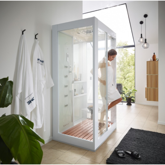 Parni tuš White Luxory XL