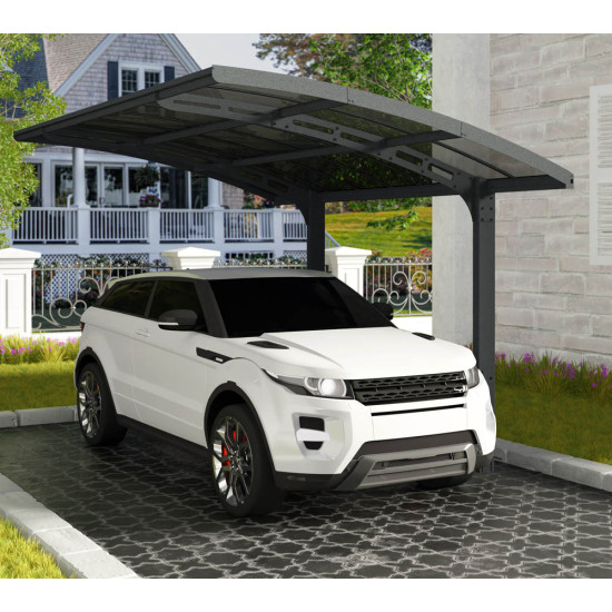 Aluminijska nadstrešnica Arizona Breeze 5000 Antracit 495x290x274 cm