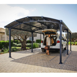 Aluminijska nadstrešnica Arcadia 6400 Antracit 644x359x242 cm Aluminijska nadstrešnica Arcadia 6400 Antracit 644x359x242 cm