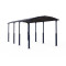 Aluminijska nadstrešnica Arcadia Alpine 8500 Antracit 858x359x352 cm