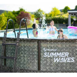 Bazen Summer Waves Ø 488x122 cm, izgled ratana Bazen Summer Waves Ø 488x122 cm, izgled ratana