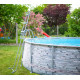 Bazen Summer Waves Ø 427x107 cm, izgled kamna 