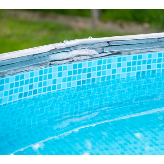 Bazen Summer Waves Ø 427x107 cm, izgled kamna 