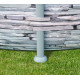Bazen Summer Waves Ø 427x107 cm, izgled kamna 
