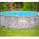 Bazen Summer Waves Ø 427x107 cm, izgled kamna 