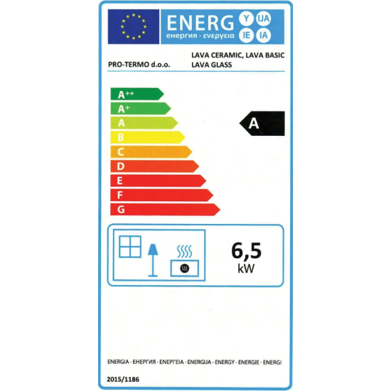 Kaminska peć PRO-TERMO Lava Basic Glass Kaminska peć PRO-TERMO Lava Basic Glass