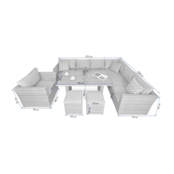 Vrtna garnitura MONIZ PLUS Vrtna garnitura MONIZ PLUS