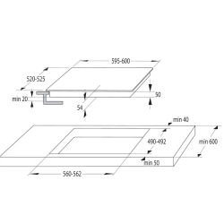 Gorenje indukcijska kuhalna plošča IT643SYB Gorenje indukcijska kuhalna plošča IT643SYB