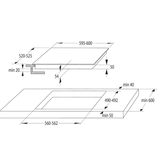 Gorenje indukcijska kuhalna plošča IT643SYB