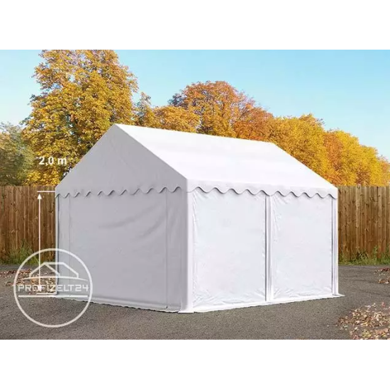 Šator za skladištenje 3x4 m, PVC cerada 750 s osnovnim okvirom