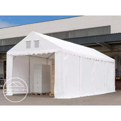 Šator za skladištenje 3x8 m - bočna visina 2,6 m, PVC 800, s osnovnim okvirom Šator za skladištenje 3x8 m - bočna visina 2,6 m, PVC 800, s osnovnim okvirom