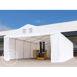 Šator za skladištenje 5x8 m - bočna visina 2,6 m, PVC 800, s osnovnim okvirom