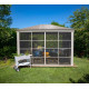 Vrtni paviljon Striano 12x14