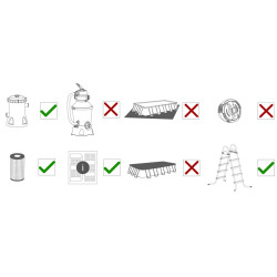 Bazen Steel Pro MAX 404x201x100 cm s uzorkom sivog mramora sa pumpom s kartonskim filterom Bazen Steel Pro MAX 404x201x100 cm s uzorkom sivog mramora sa pumpom s kartonskim filterom