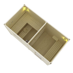 Tradicionalna vanjska sauna talo - XL Tradicionalna vanjska sauna talo - XL