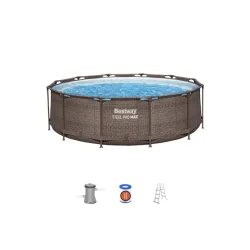 Bazen Steel Pro MAX™ sa pumpom s kartonskim filterom 366 x 100 cm